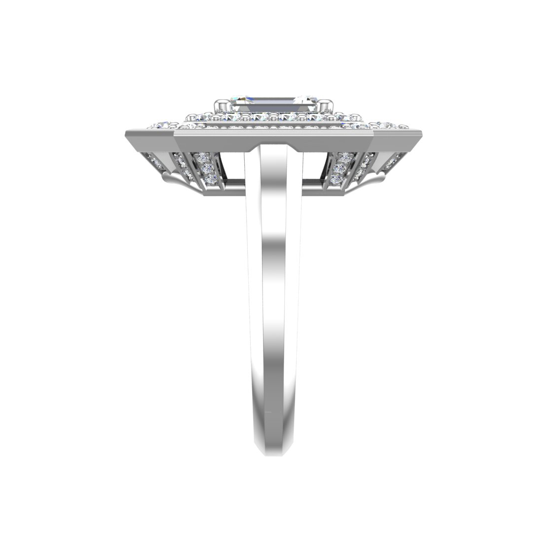 Korman Signature 'Haisley' Halo Engagement Ring